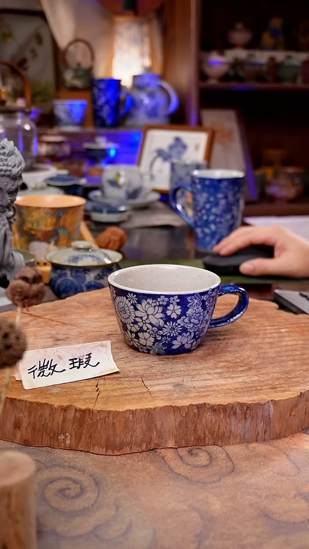 杯子万花手工手绘手工手绘