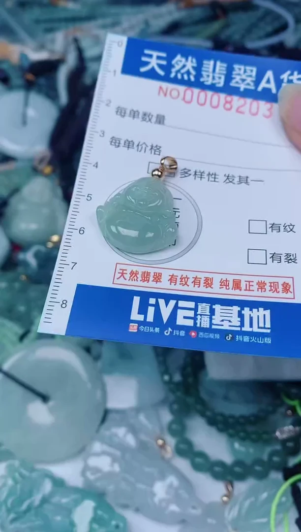 颈饰未镶嵌翡翠00008203