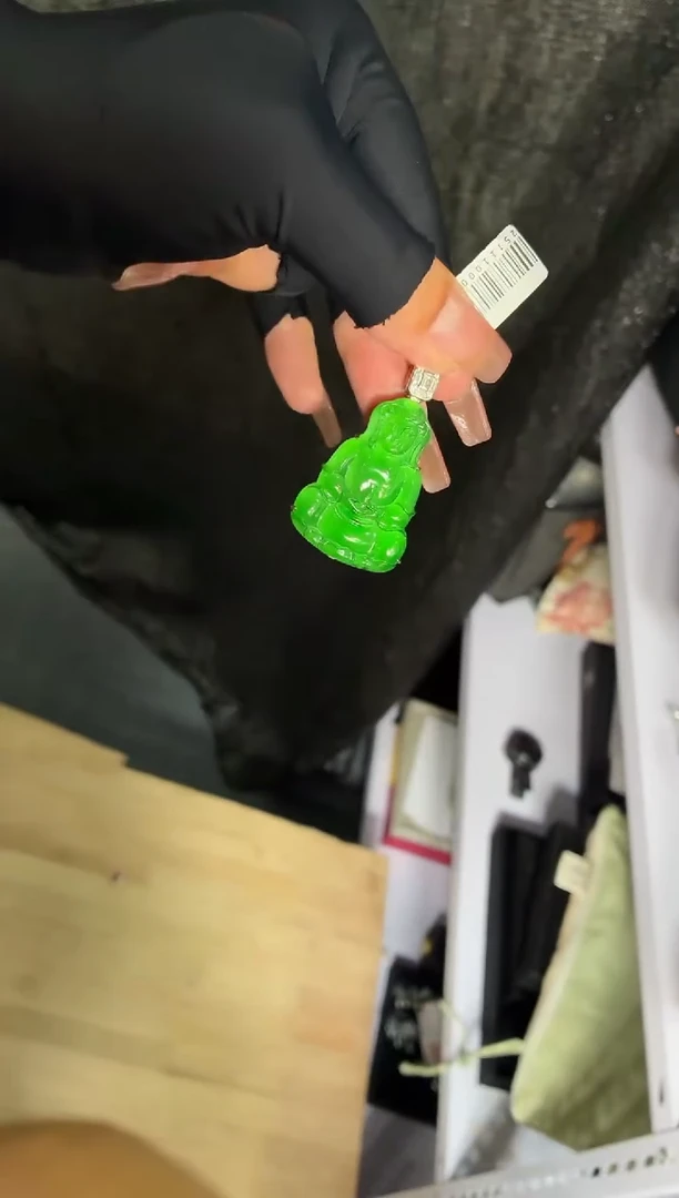 银S925镶嵌定制翡翠80定制翡翠-多样性发货（发其一）