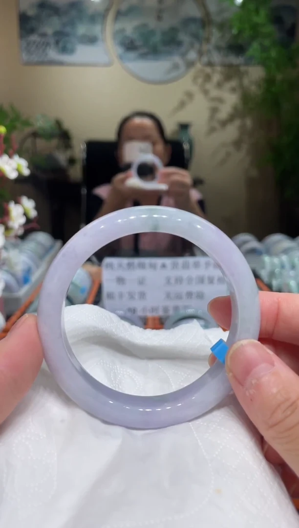未镶嵌手镯翡翠圈口56.8