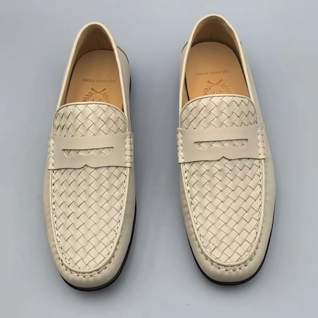 夏季新款轻质厚底圆头系带男士休闲鞋bc-1