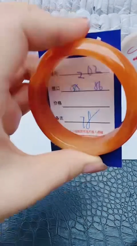 未镶嵌手镯石英质玉z62+55-56