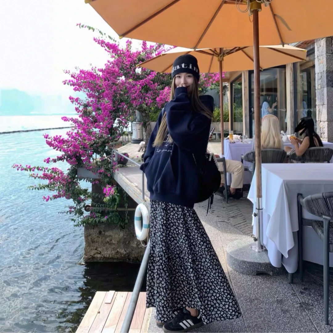 喜家外贸-春季新款休闲百搭纯色牛仔裤女32389-4