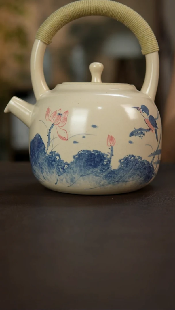 景德镇陶瓷杯碗柴烧多人