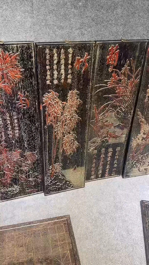 香榧木用****7紫檀拆件雕刻板以直播间实物为准