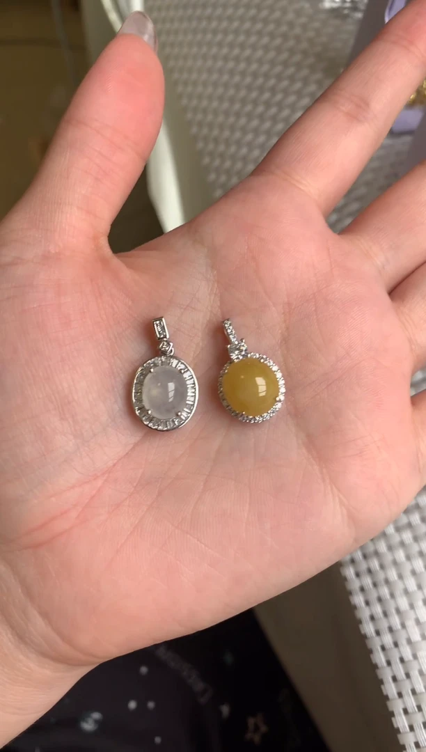 银S925镶嵌戒指翡翠48