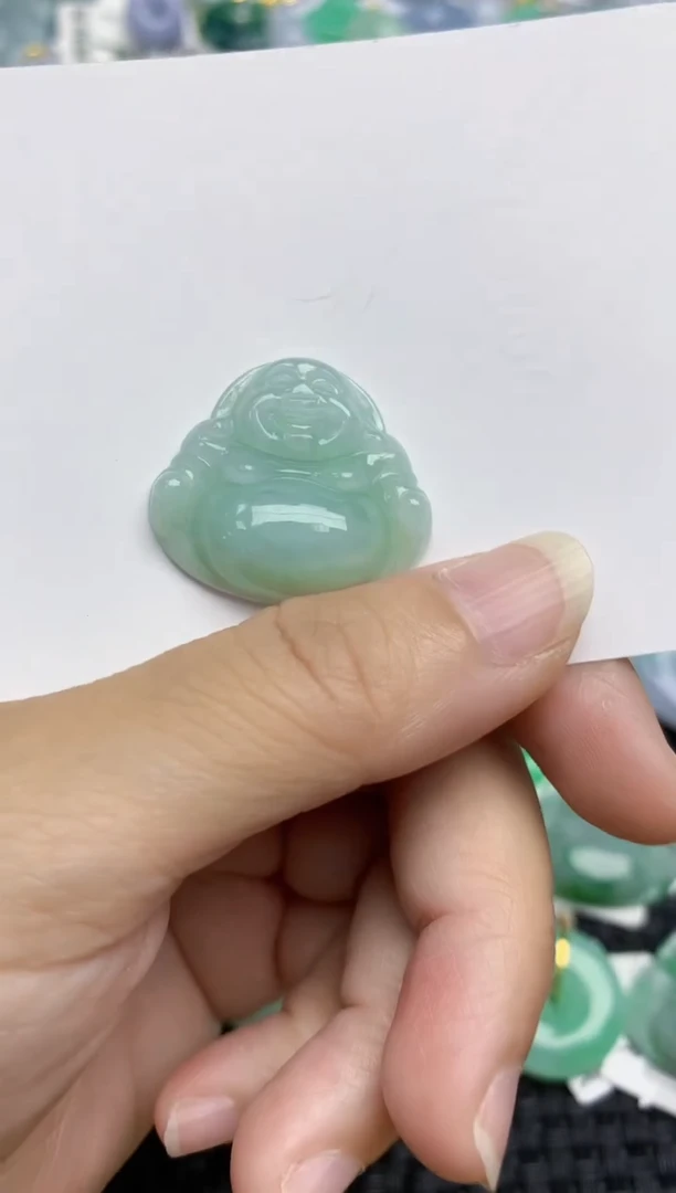 翡翠未镶嵌颈饰天然缅甸A货翡翠百元以上9元证书费自理