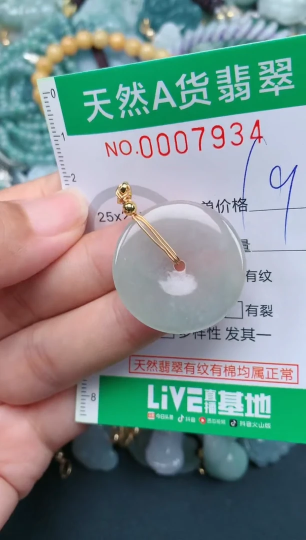 翡翠未镶嵌颈饰.0007934