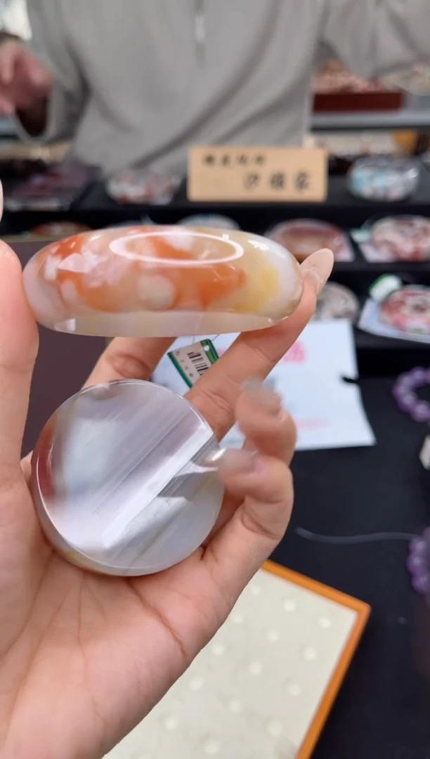 【闪购商品】石英质玉手镯未镶嵌53圈口（赠品镯心）3569033