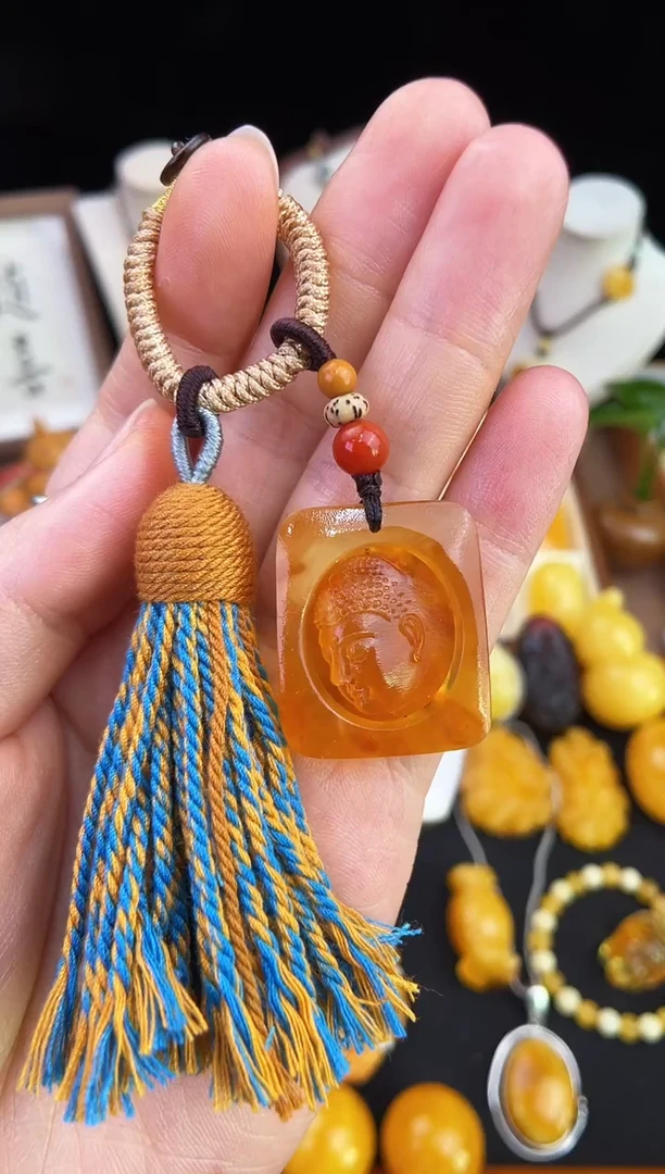 琥珀未镶嵌珠宝奇石柒月