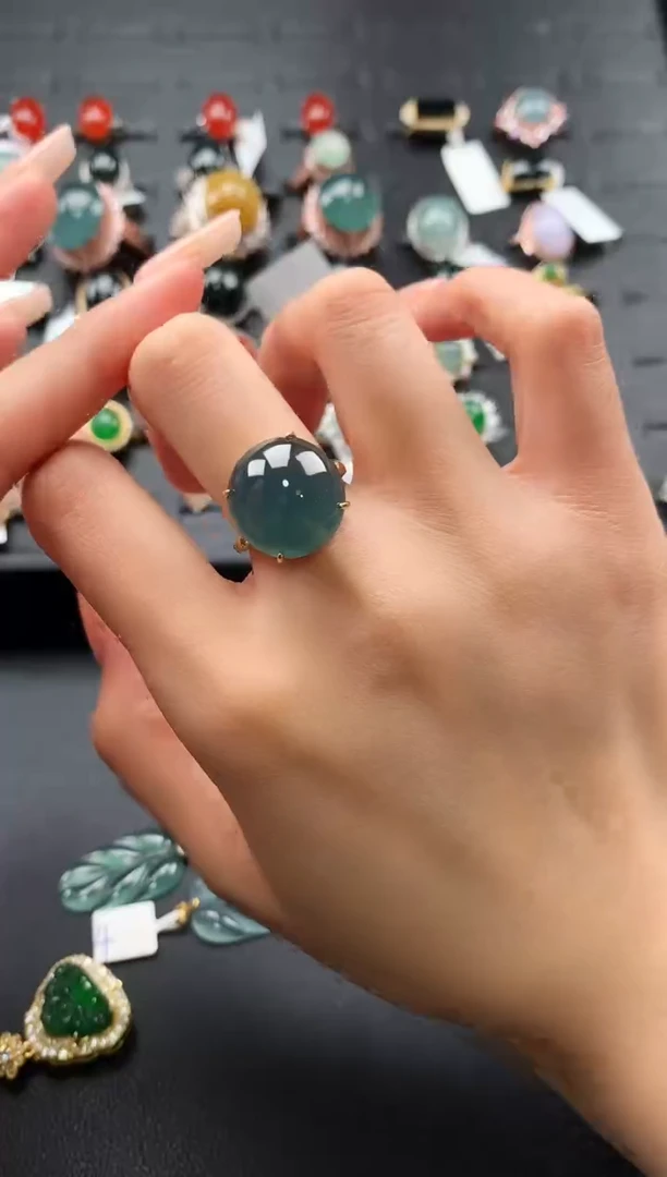 【闪购商品】翡翠戒指未镶嵌5487659876098707