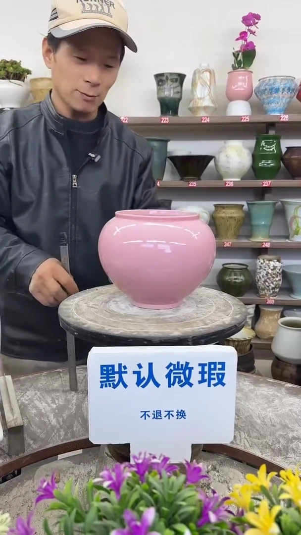 1月2号-高15口13瑕-花盆