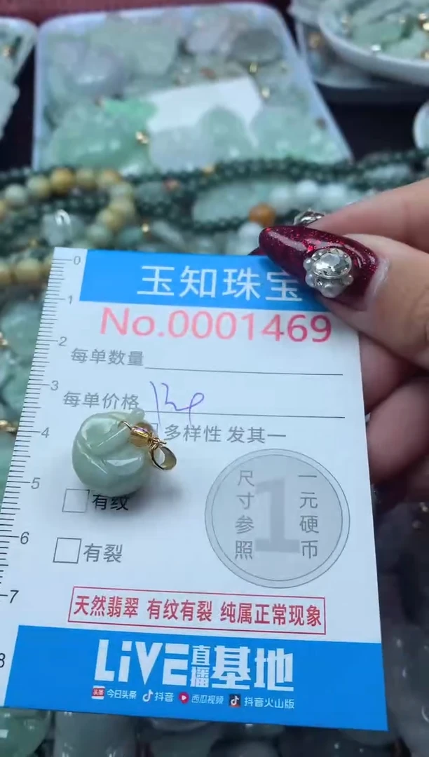 颈饰未镶嵌翡翠1469