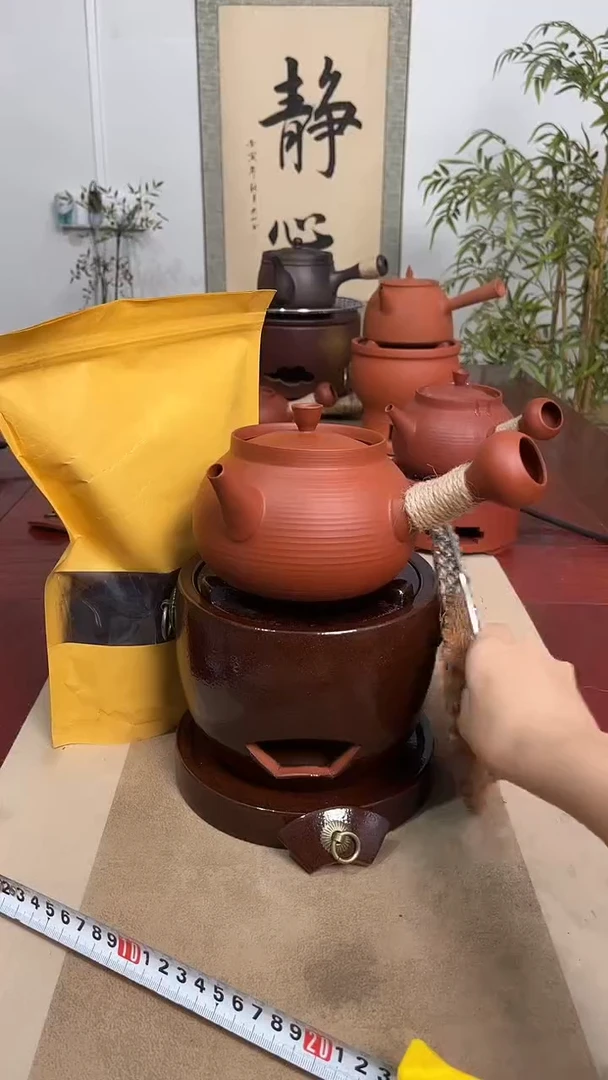 福星窑变炉＋650毫升砂铫壶＋炉垫6件套