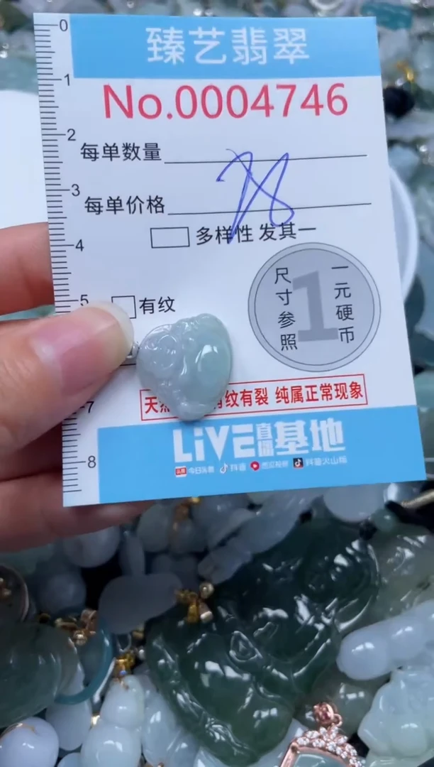 颈饰未镶嵌翡翠4746