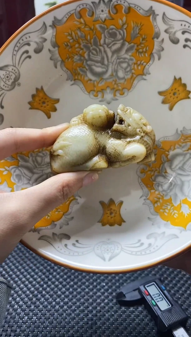 瓷片瓷片 瓷器 摆件 1个