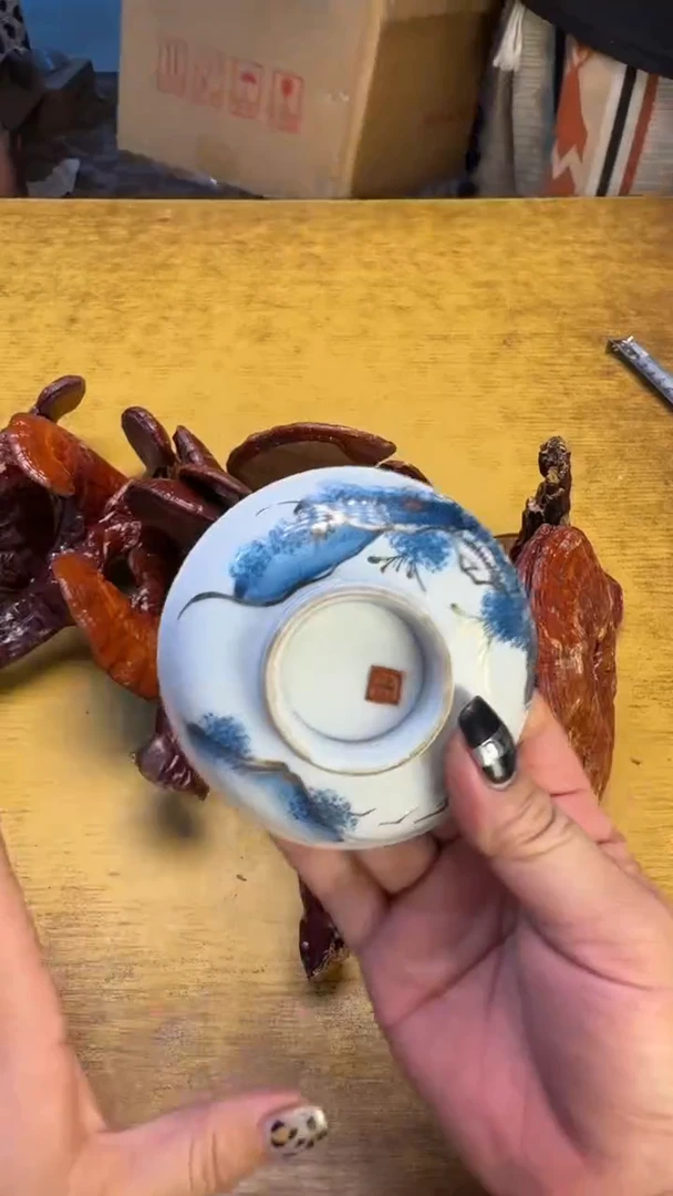 瓷器瓷器瑕疵破破21随机十件