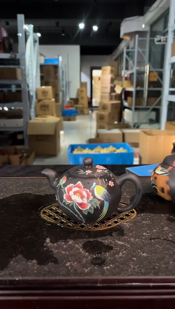 宜兴紫砂 紫砂茶壶 LJY 云雾