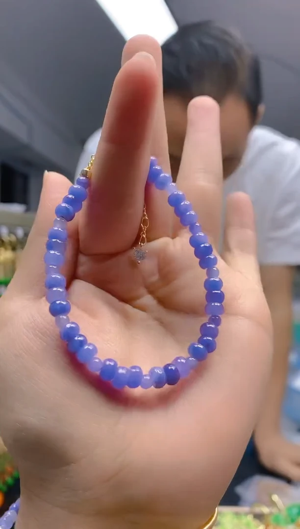 【闪购商品】翡翠耳饰合金0233翡翠手链