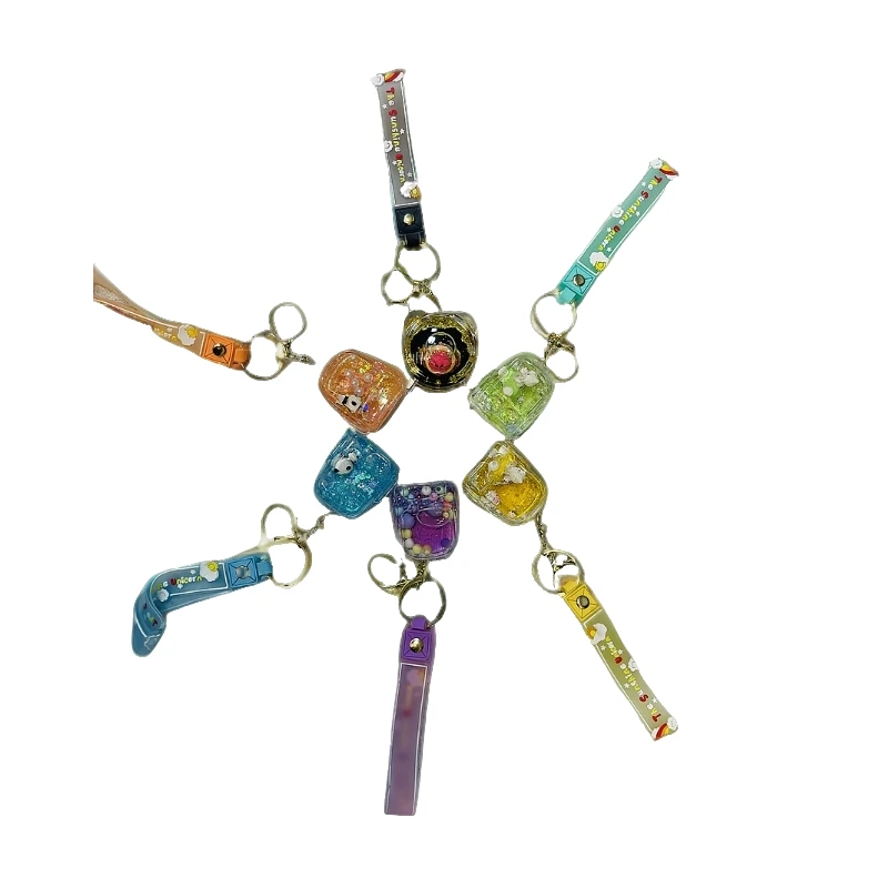 精致卡通创意可爱库洛米入油流沙液体漂浮挂件（一个）