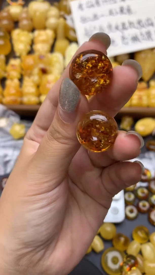 未镶嵌琥珀珠宝奇石063琥珀蜜蜡微瑕