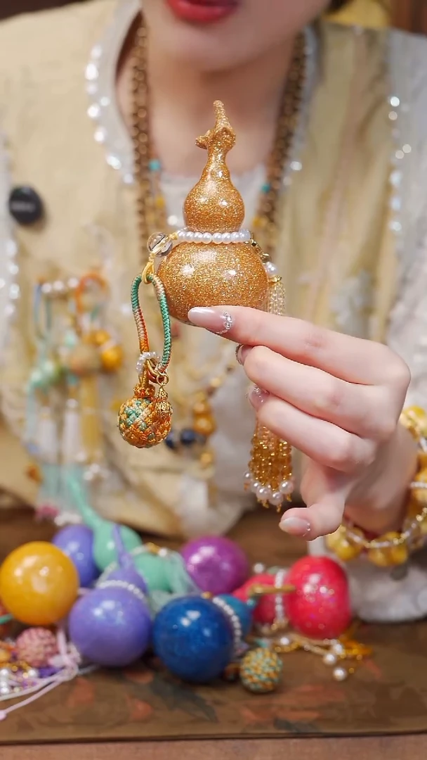 373漆艺工艺小葫芦128