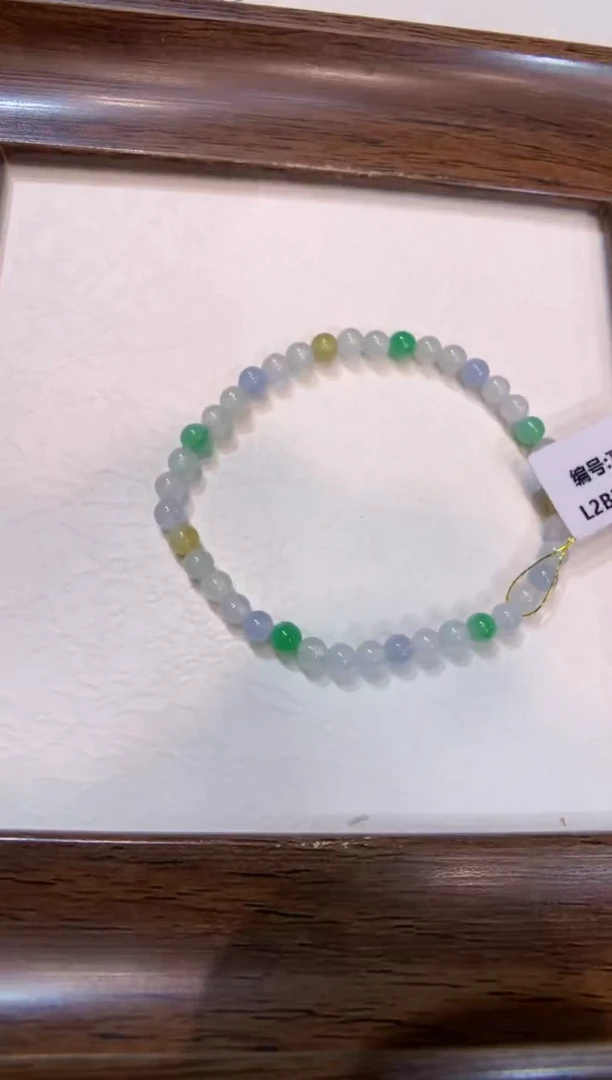 未镶嵌手串翡翠手串