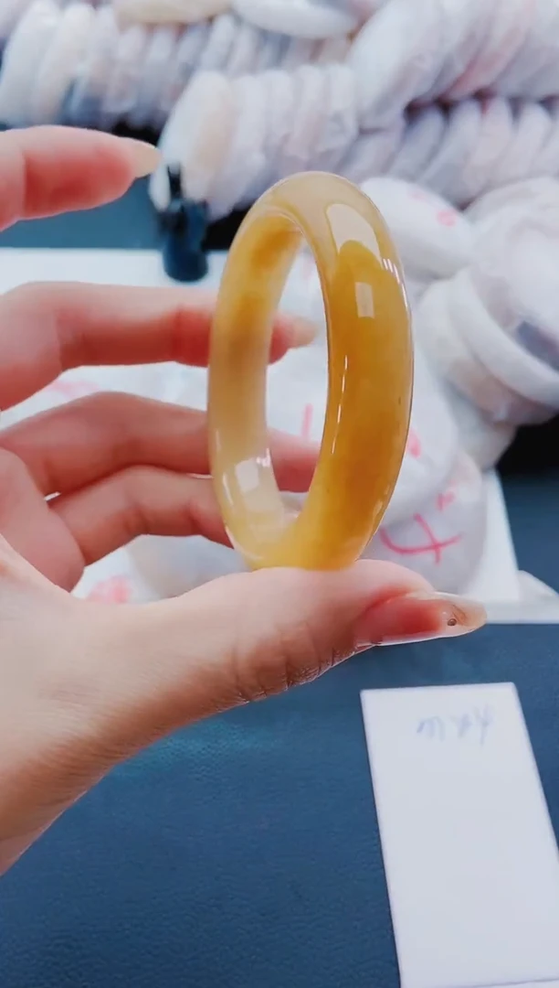 未镶嵌手镯石英质玉M204-54-55