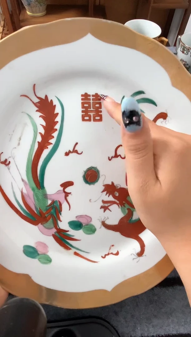 其他微瑕景德镇厂瓷摆件单件