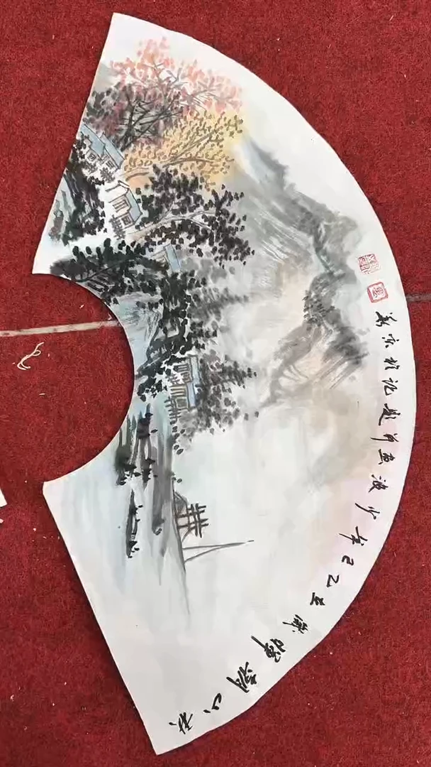 国画卢少波/国画/画心