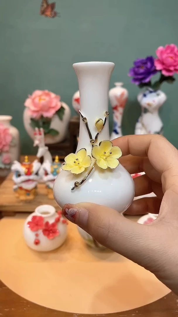 【闪购商品】瓶手工精致花瓶摆件