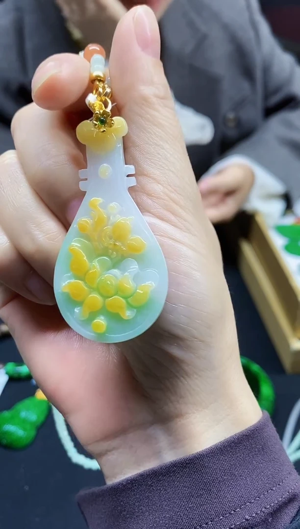 颈饰未镶嵌翡翠翡翠吊坠