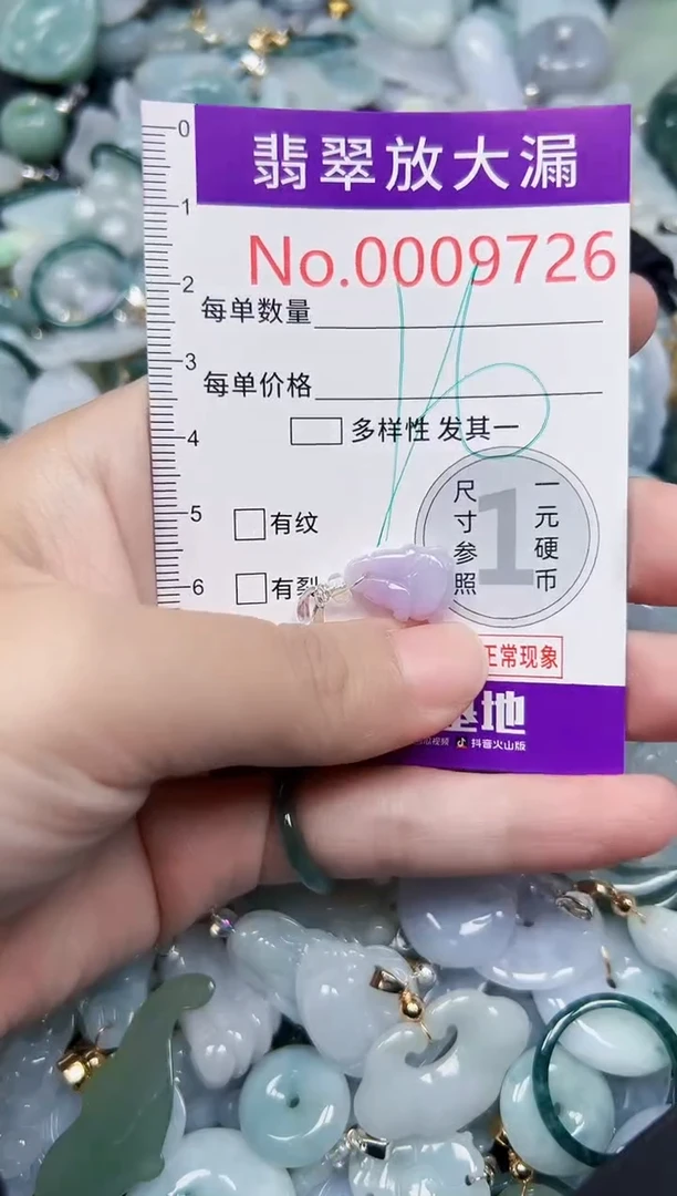 颈饰未镶嵌翡翠9726