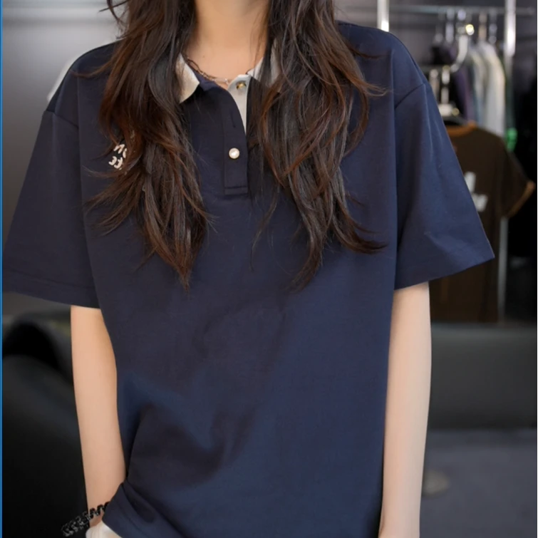 绘尚D6黛仪3015夏季新款POLO衫修身版型短袖男装S253015