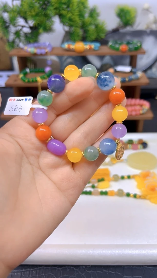 未镶嵌手链翡翠DIY款S613