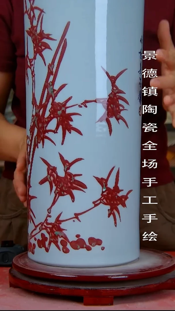 摆件景德镇陶瓷 全场手工手绘