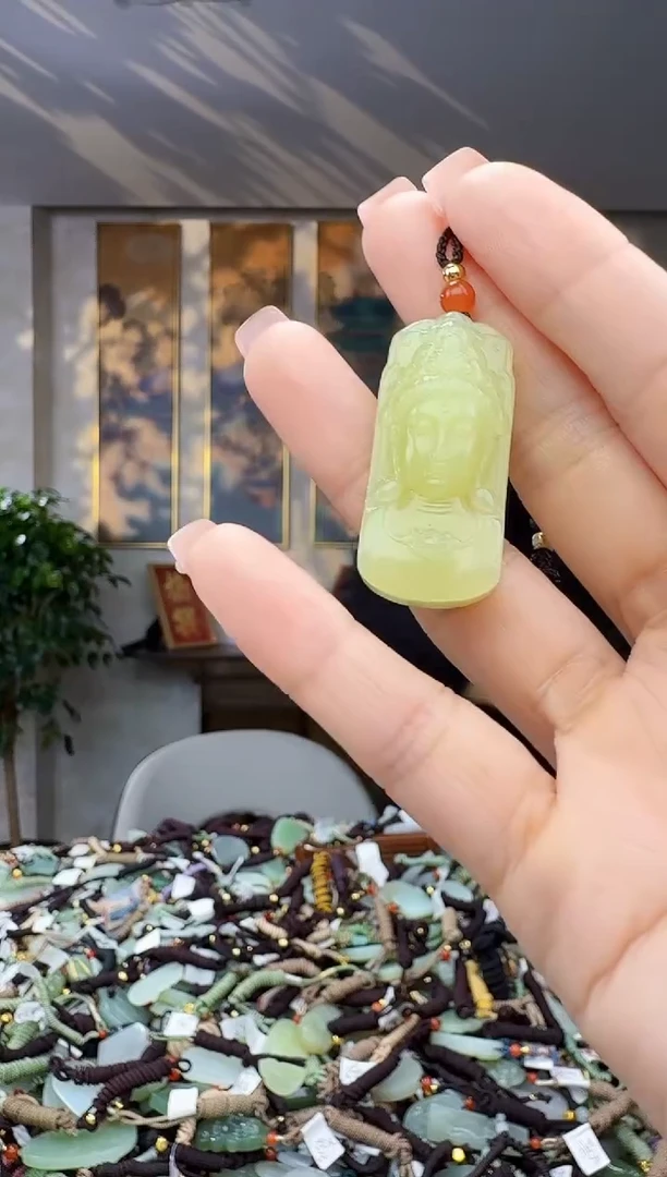 未镶嵌和田玉挂件拍一发一