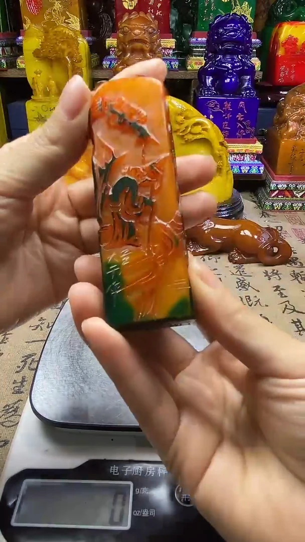 寿山石印石纯天然篆刻石料