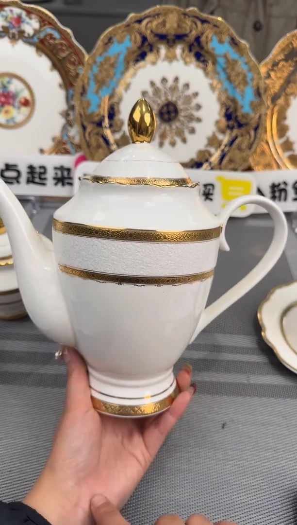 【闪购商品】瓷片茶壶套装福利福利