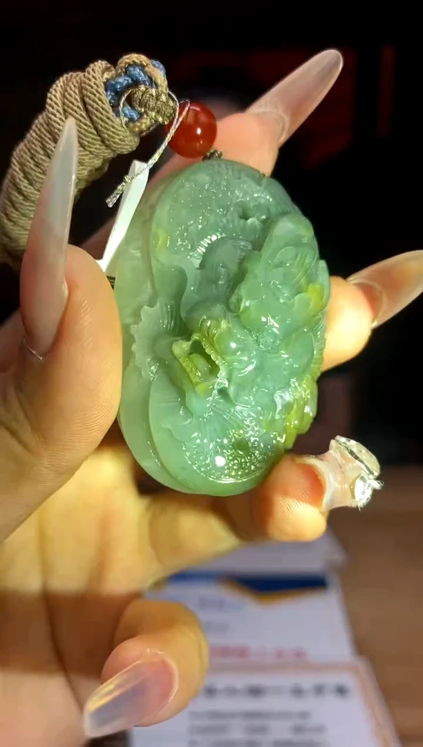 和田玉未镶嵌颈饰A781