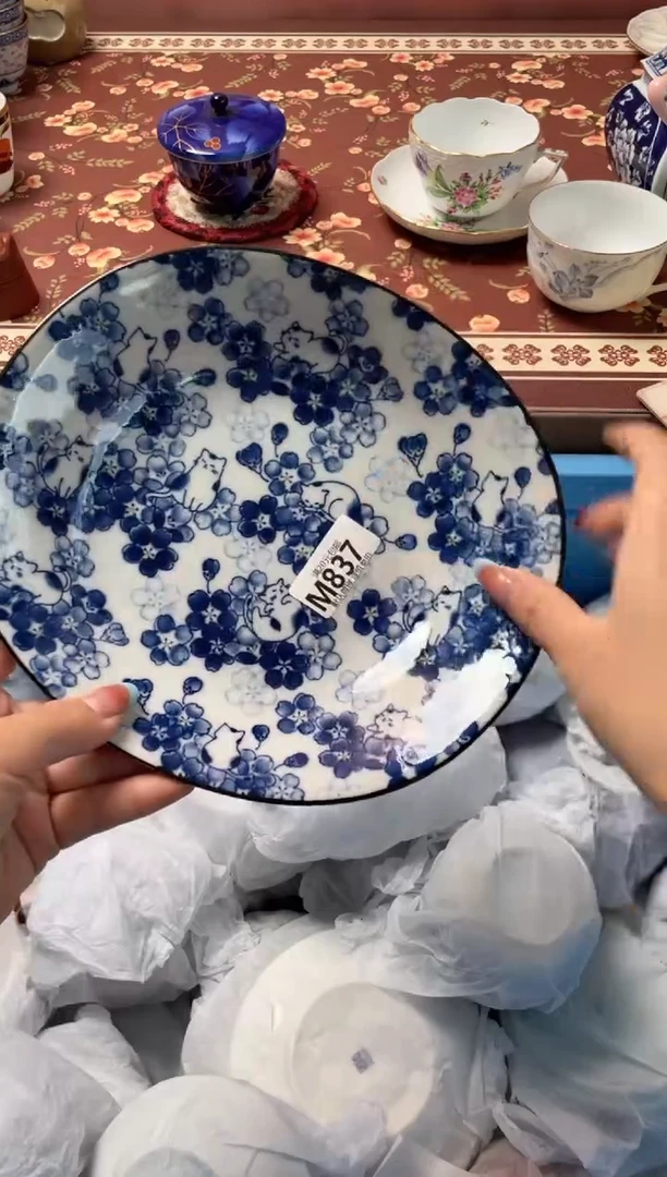 瓷片跳*糖瓷器瓷器M837