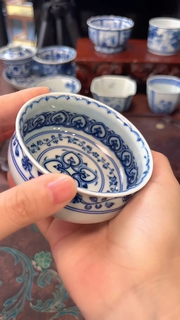 镹曰套手工手绘柴窑制作