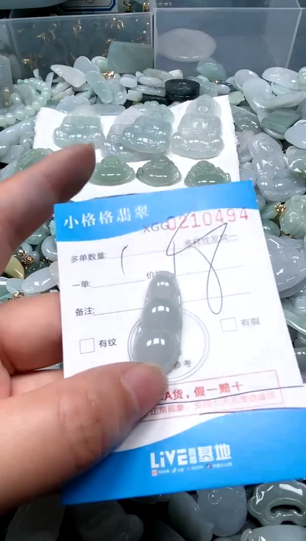 【闪购商品】翡翠颈饰未镶嵌闪购商品0210494