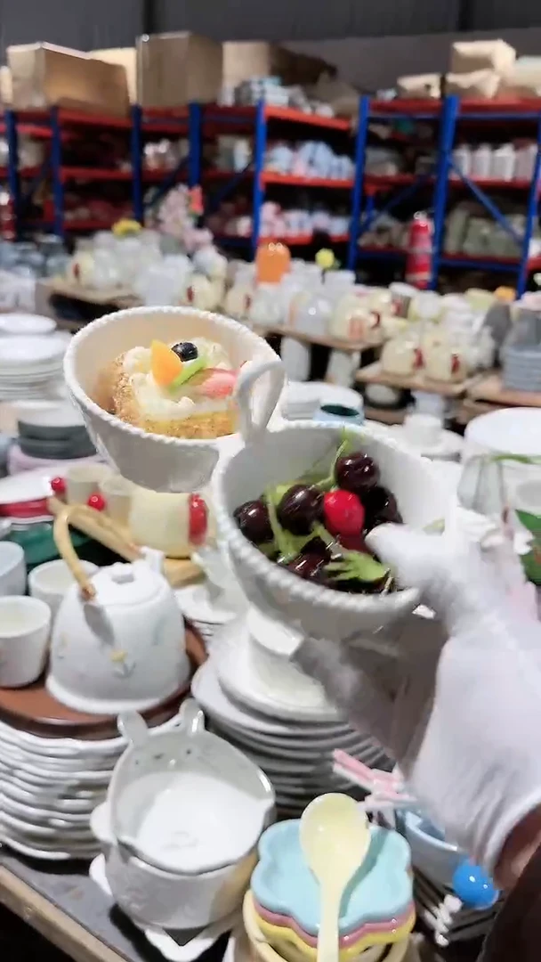 【闪购商品】瓷片提篮微瑕 凑满20元包邮