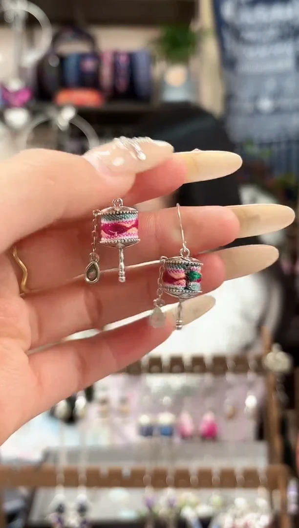 织绣民族风非遗老绣苗银饰品625