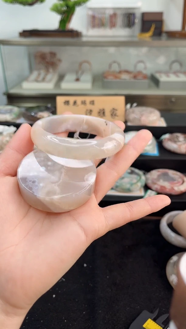 未镶嵌手镯石英质玉59圈口（赠品镯心）3412113