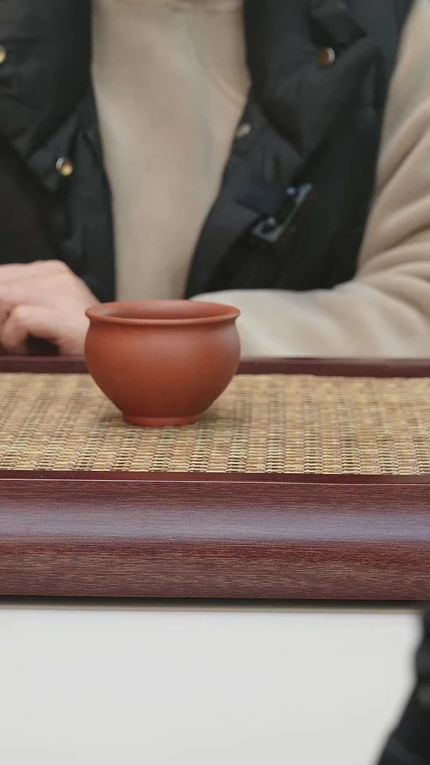 【闪购商品】紫砂茶壶小煤窑朱泥 缸杯 容量130cc