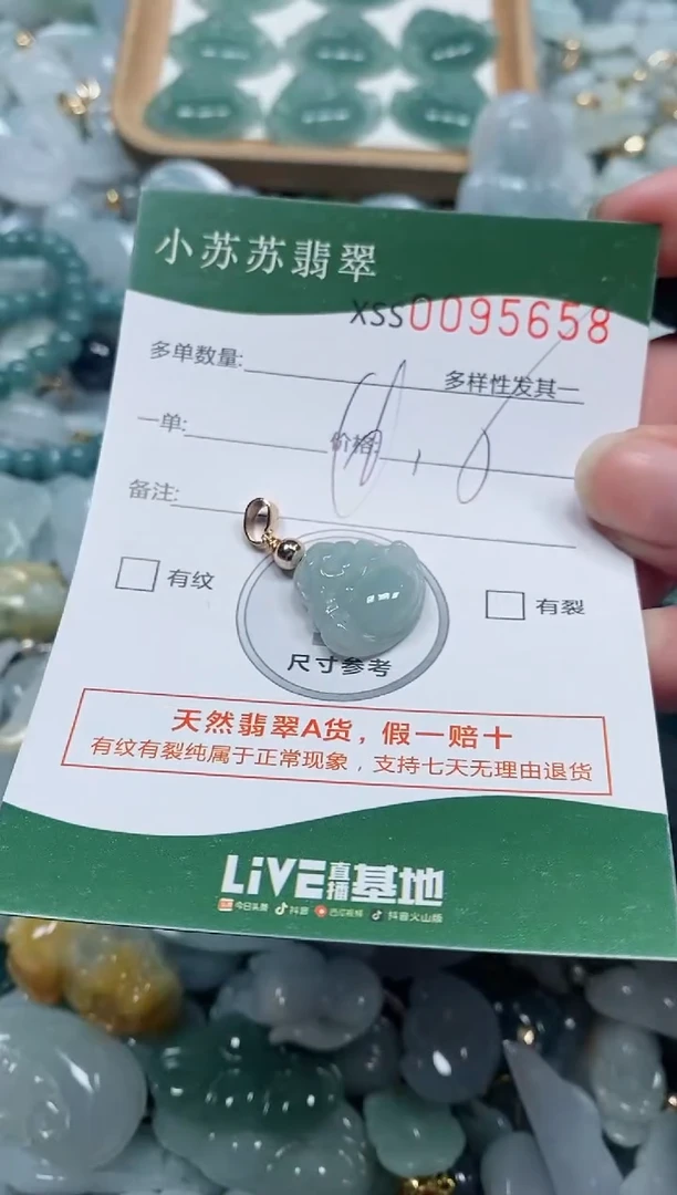 【闪购商品】翡翠颈饰未镶嵌闪购商品0095658