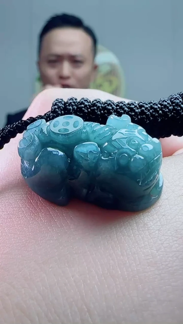 颈饰未镶嵌翡翠天然A货翡翠 多样性发其一