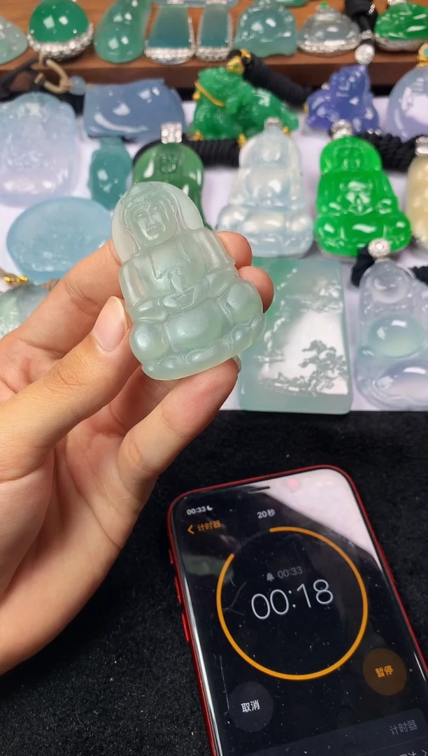 定制翡翠未镶嵌S毛货不退不换